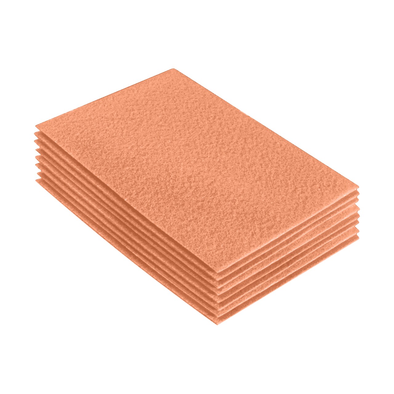 FabricLA Acrylic Felt Sheets for Crafts - Precut 9" X 12" Inches (20 cm X 30 cm) Felt Squares - Use Felt Fabric Craft Sheets for DIY, Costume, and Decoration | Lt Flesh - 8 Pieces